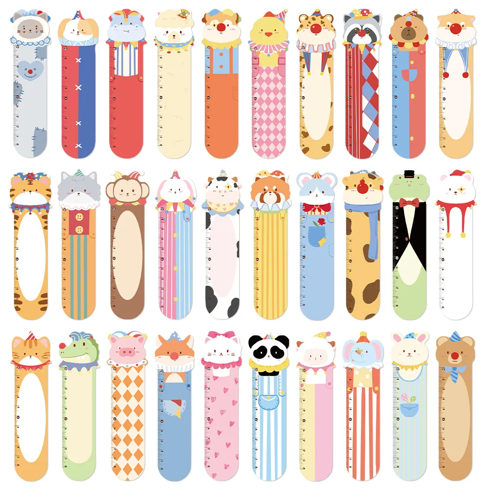 

30 Шт., Бумажные Закладки На Тему Цирка С Животными, Маркеры «сделай Сам» Для Книг, Подарочные Открытки