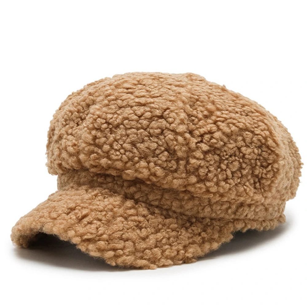 

Новая осенне-зимняя модная шапка для раковины из овечьей шерсти для мужчин и женщин универсальная кашемировая Рыболовная Шапка Тедди