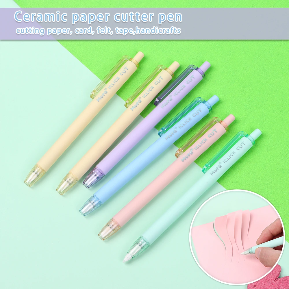 

Creative Cutting Knives Paper Cutter Finger Protection Portable Useful Hand Account DIY Craft Ceramic Blade Cutter Safe Tools