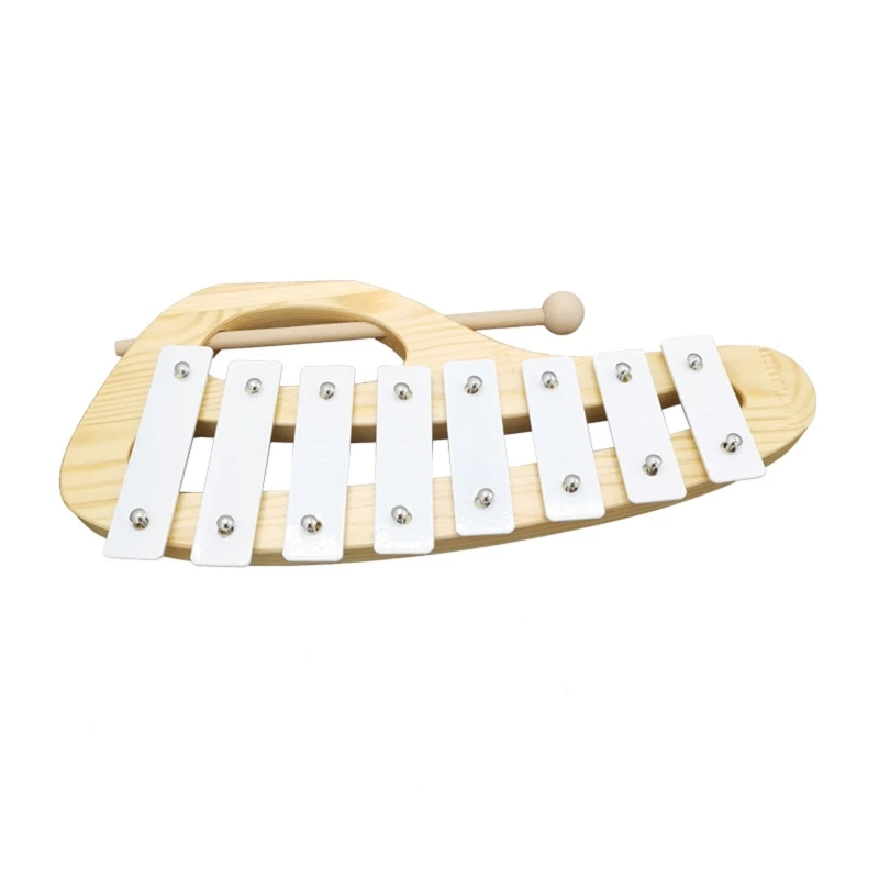 

11.8x5.5x1.18" KidsGlockenspiel Multifuction Improve Intelligence Toy