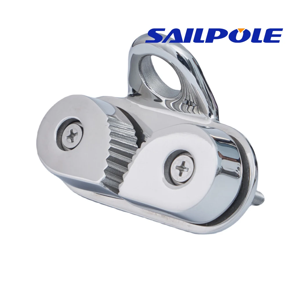Фото Кулачковая планка из нержавеющей стали Fairlead, морская парусная лодка, каяк, каноэ, шлюпка, веревка от 2 до 8 мм, от 10 до 16 мм №3