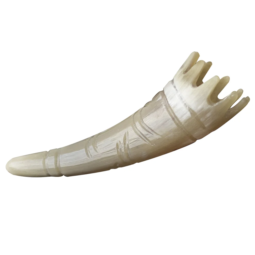 

Combhornhead Hair Scraperacupointbody Wash Natural Ox Meridian Pen Tool Trigger Scrubber Washing Manual Brush Detangling