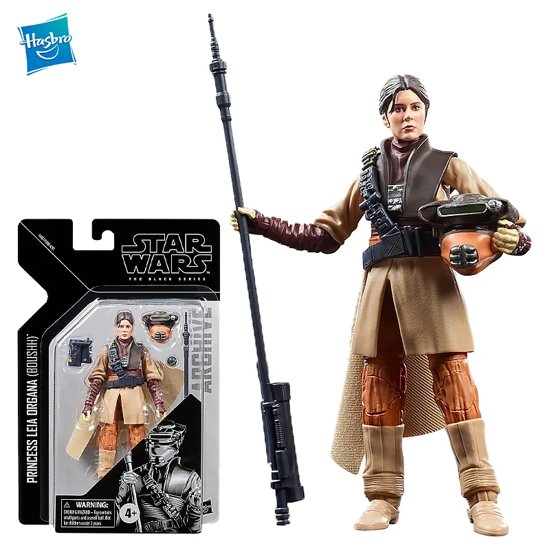 

Original Hasbro Star Wars 6 Bounty Hunter Archive Collection Series Princess Leia Organa Action Figure 3.75 Inch Model Toys Gift