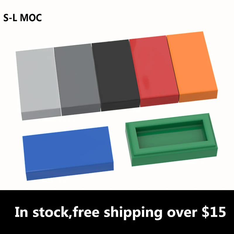 

3069 Tile 1 x 2 (Undetermined Type) Bricks Collections Bulk Modular GBC Toys For Technical MOC DIY Building Blocks Compatible