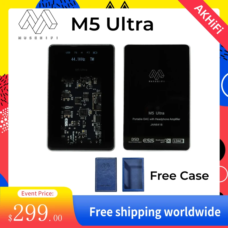 Портативный Bluetooth-динамик Musehifi M5 Ultra Hi-Res