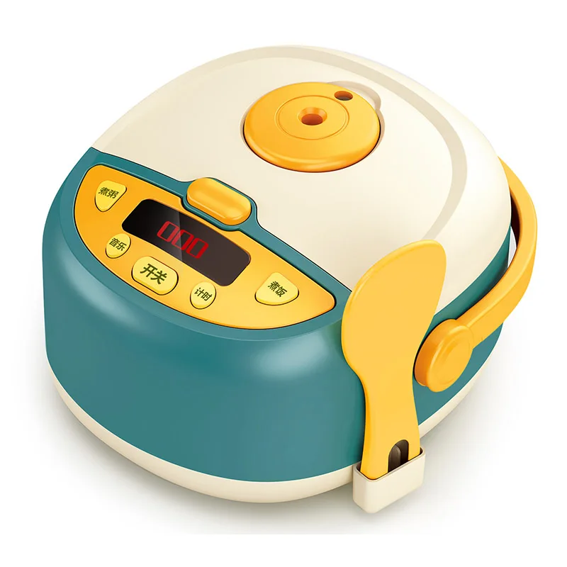Детские кухонные игрушки имитация электрической рисоварки Интерактивная