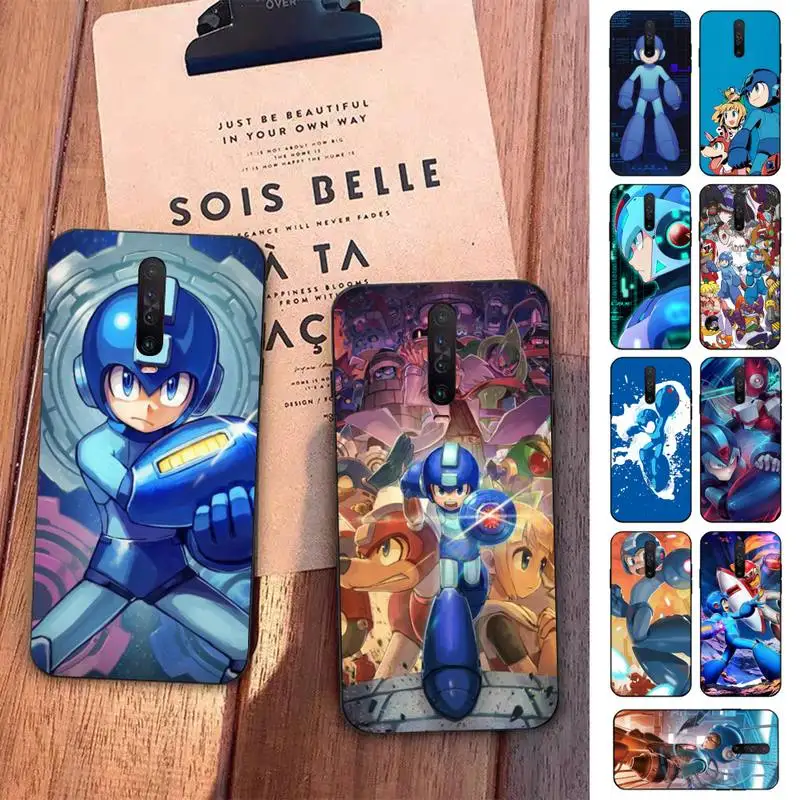 

BANDAI Mega Man Phone Case for Redmi 5 6 7 8 9 A 5plus K20 4X S2 GO 6 K30 pro