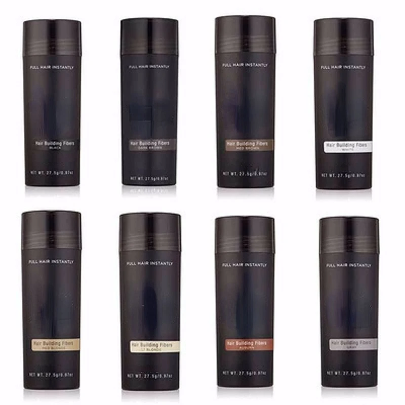 Hair Growth Powder Wig Regrowth For Woman Man Hair Building Fibers Loss Black Product