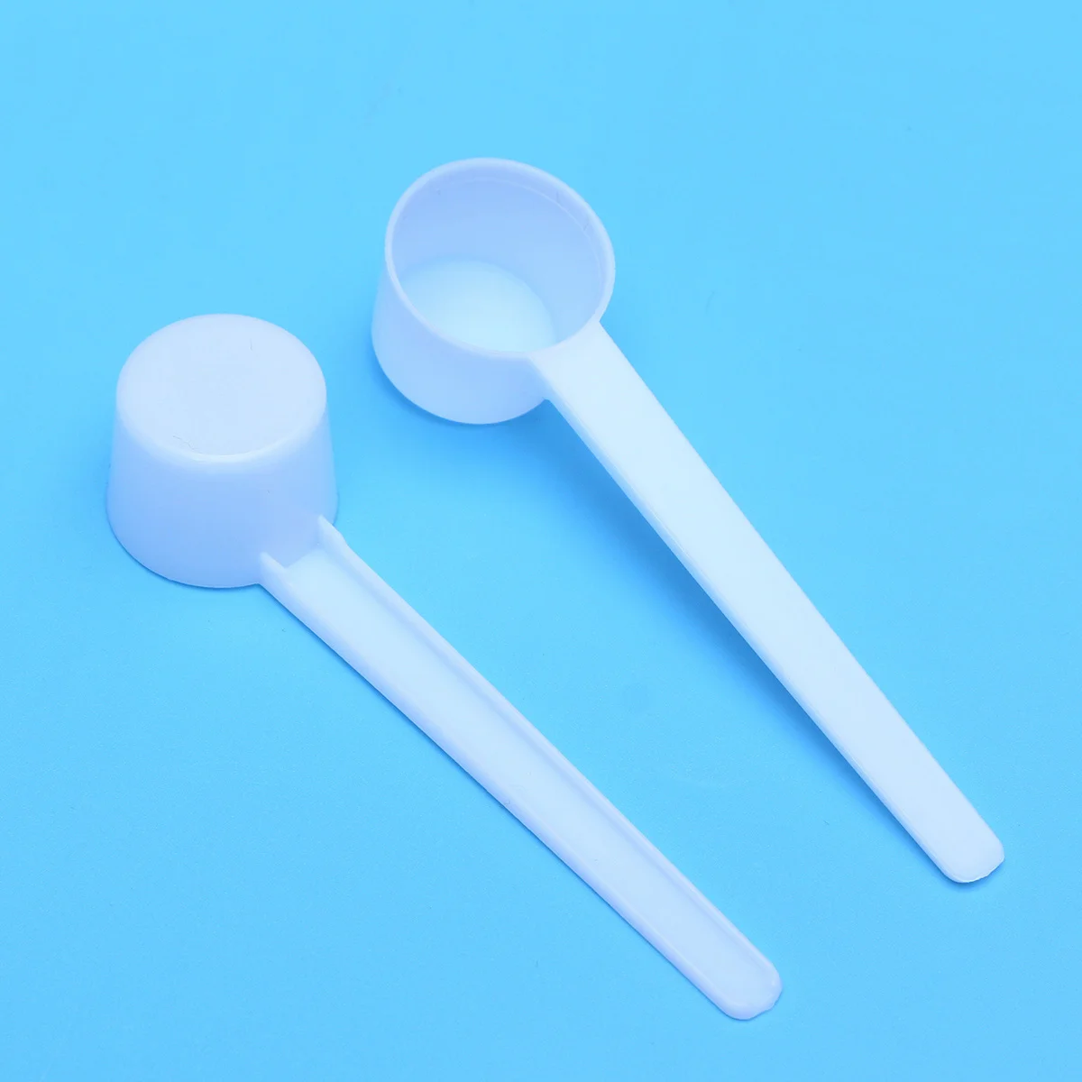 

10 Pcs Disposable Measuring Cups Adjustable Measuring Cup Tablespoon Dining Table Set Milk Flour Spoon Kitchen Spoon