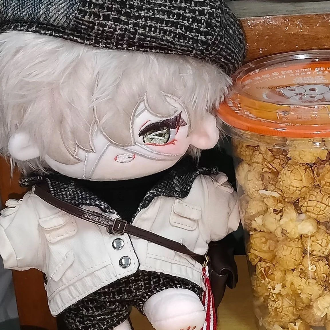 Аниме идентичность V Florian бренд Fire Investigator косплей мультфильм 20 см пушистая