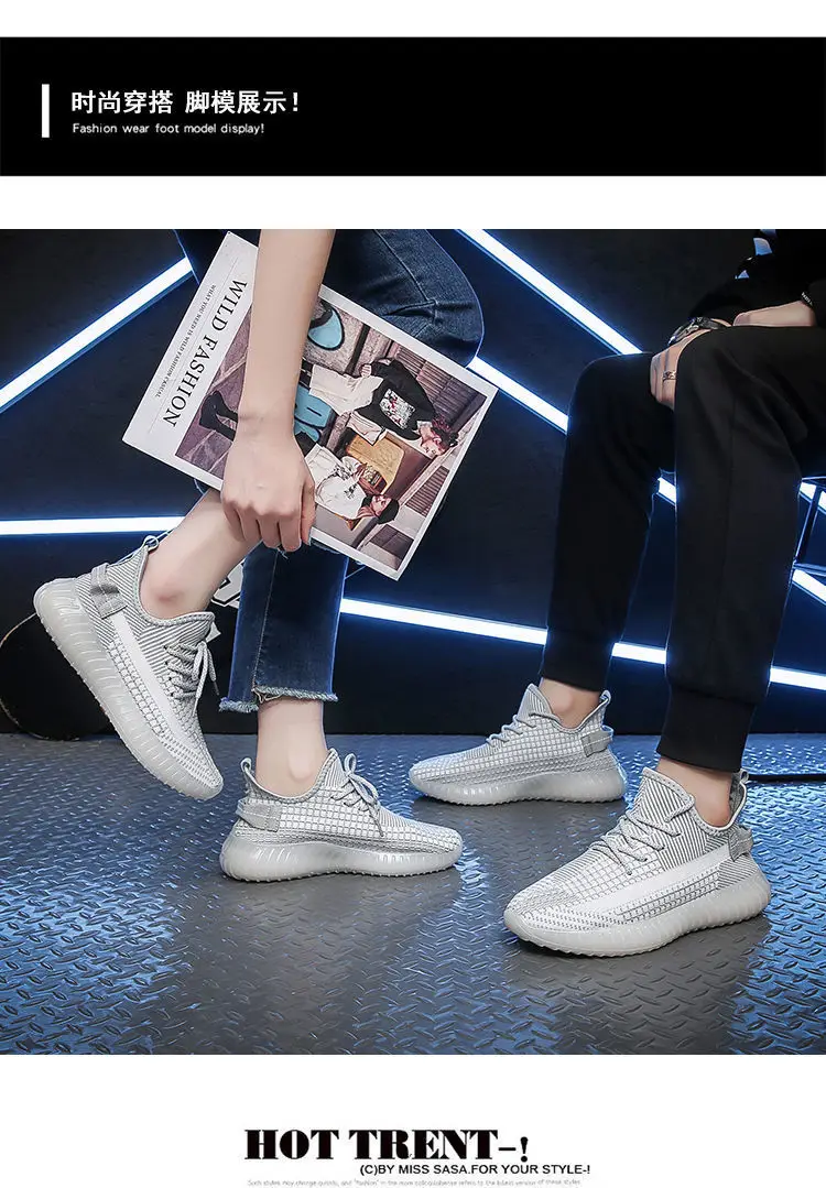 High quality lace up walking shoes mesh breathable running lightweight casual sports