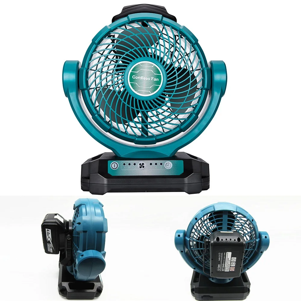 Беспроводной электрический вентилятор для литий-ионной батареи 14 4 В 18 в 20 Bosch Makita