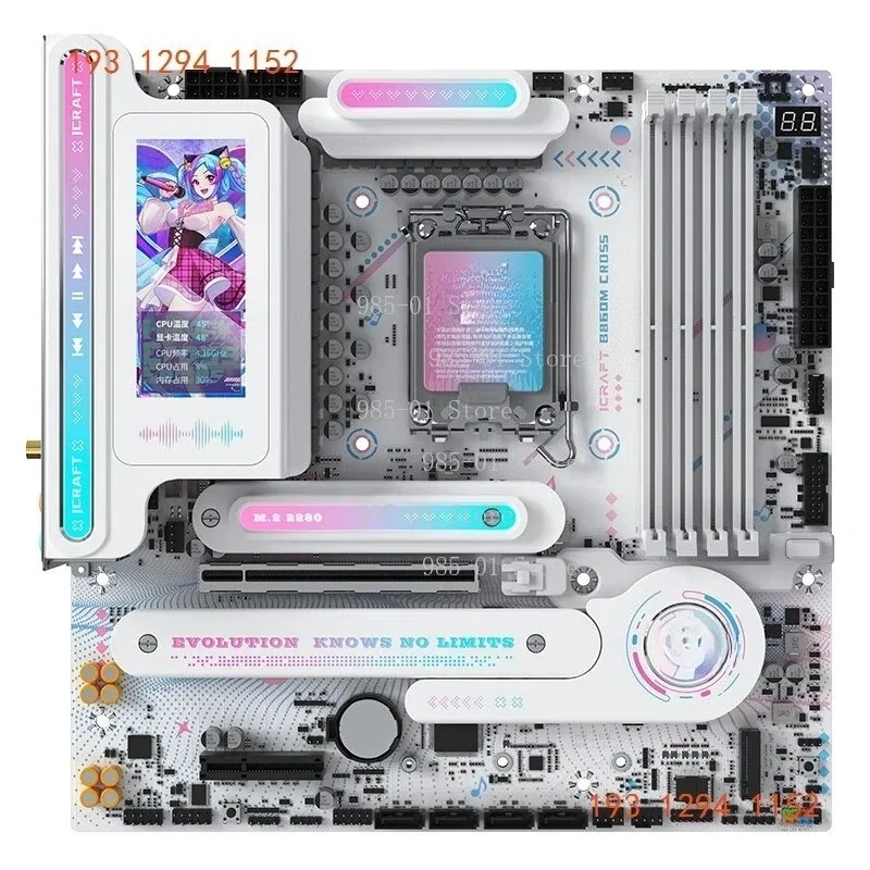 Фото Игровая материнская плата MS-iCraft B860M CROSS PRO поддерживает DDR5. №3