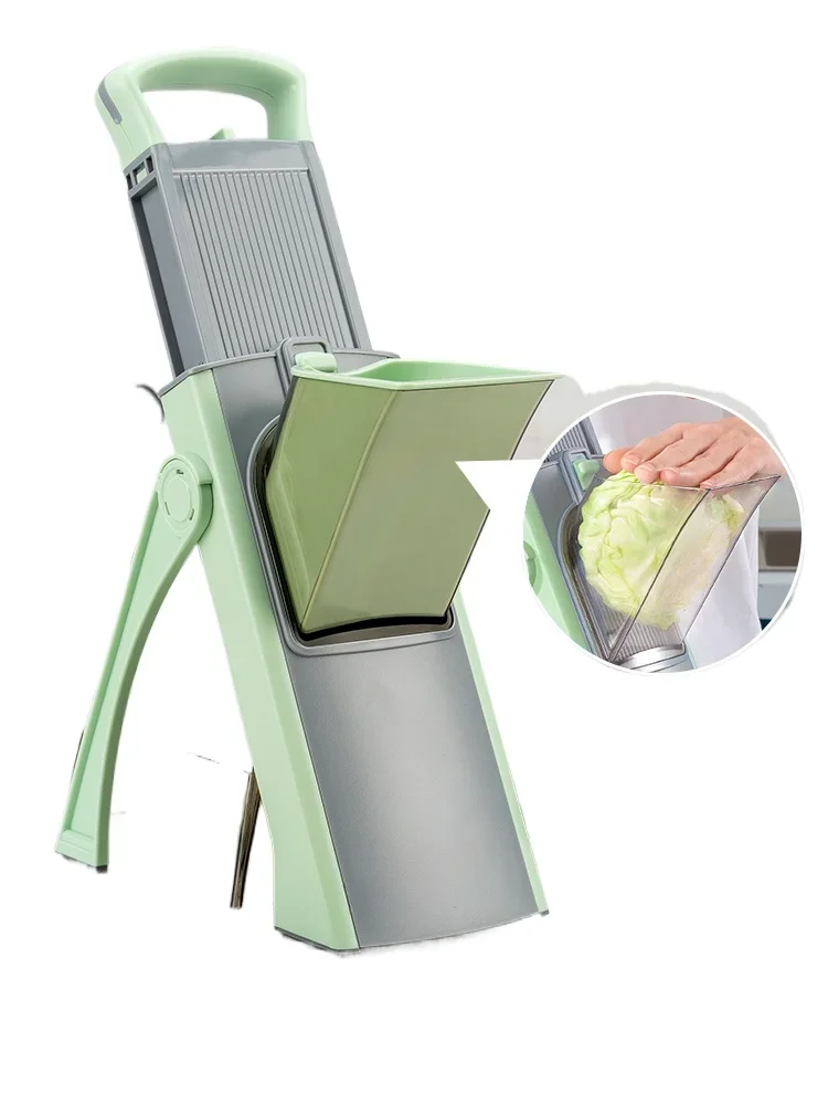 Многофункциональный большой калибр съемное хранилище для резки овощей домашние