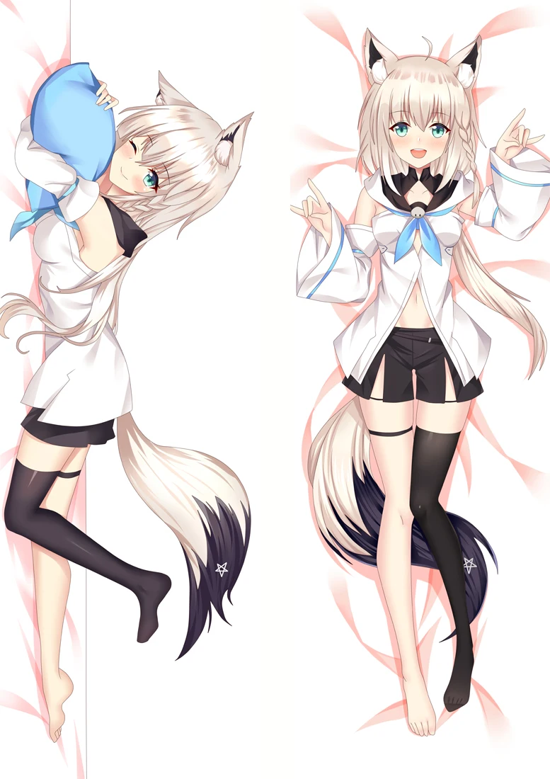 

Vtuber Shirakami Fubuki Dakimakura Чехол для телефона