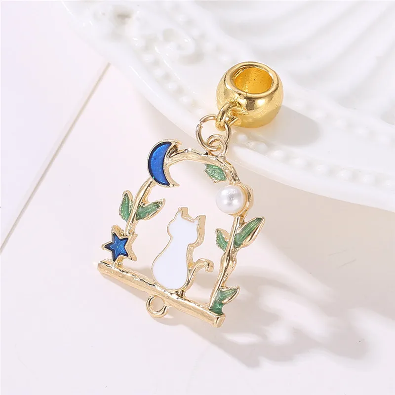 1 шт. Новый кулон в виде милых животных щенков котят оригинальный Шарм-браслет