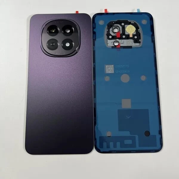 Фото Новая стеклянная задняя крышка корпуса для Oppo A5/A5 Pro, дверца батарейного отсека, задняя панель, чехол, замена клейкой ленты для объектива камеры №3