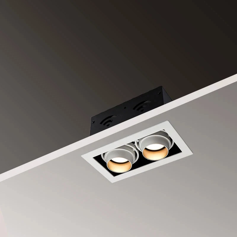 

10W 20W Recessed Led Modules Grille Downight High CRI Hotel Store Embedded Ceiling Washig Wall Indoor Spotlight Lamp