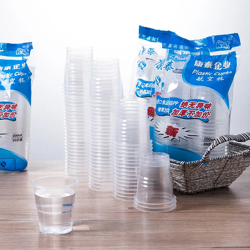 

30/50pcs 150ml plastic cups Portion Transparent Baking Jelly Yogurt Dessert Ice Cream Cup kitchen Food Container