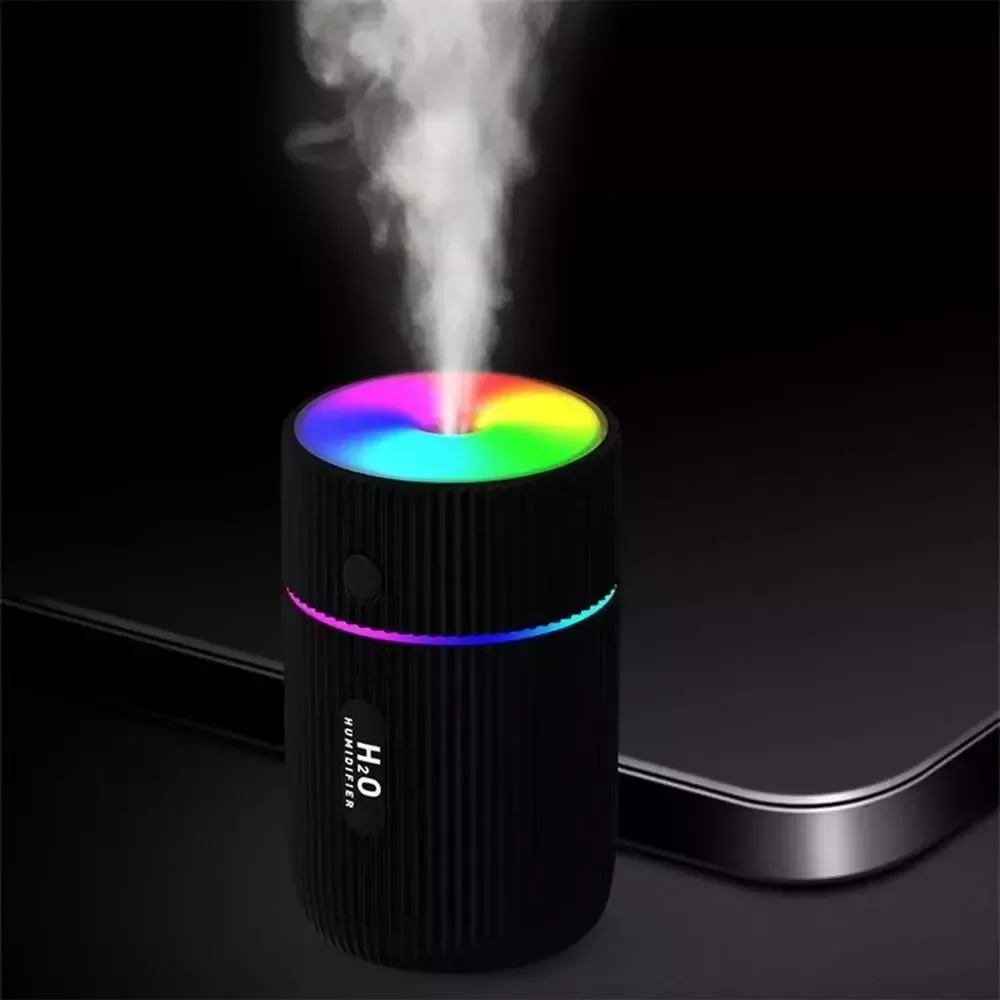 Ultrasonic Diffuser Portable Usb Air Humidifier Purifier For Home Office Rainbow Gradient Led Light Xiomi Aroma Diffuser