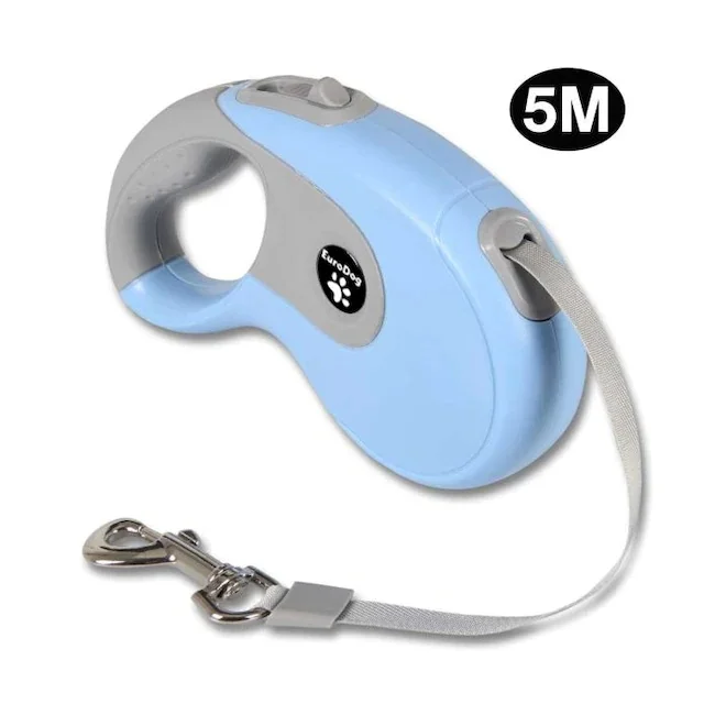 

EuroDog Auto Strip Dog Walking Leash 5 Mt Gray-Blue 400047097 Cat, Dog, cat accessory, dog accessory, cat bag,cat house,