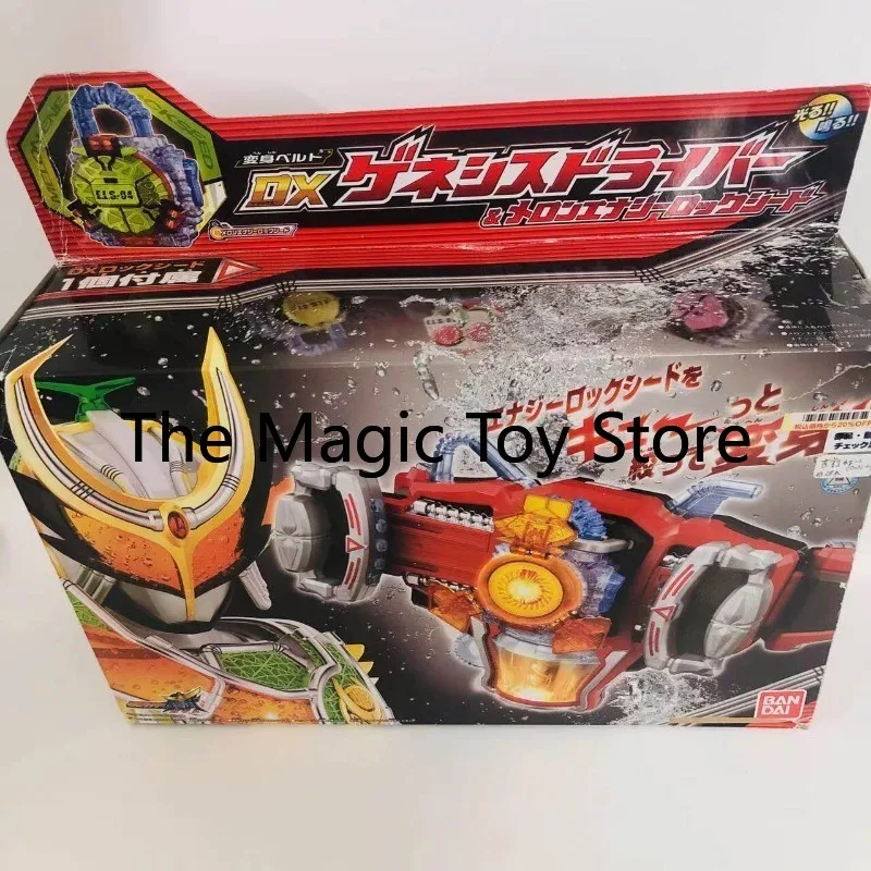 Фото Оригинальный коллекционный набор Bandai Kamen Rider Gaim Genesis Transformation Belt Driver DX Melon Lock Seed Juicer (модель игрушки) №1