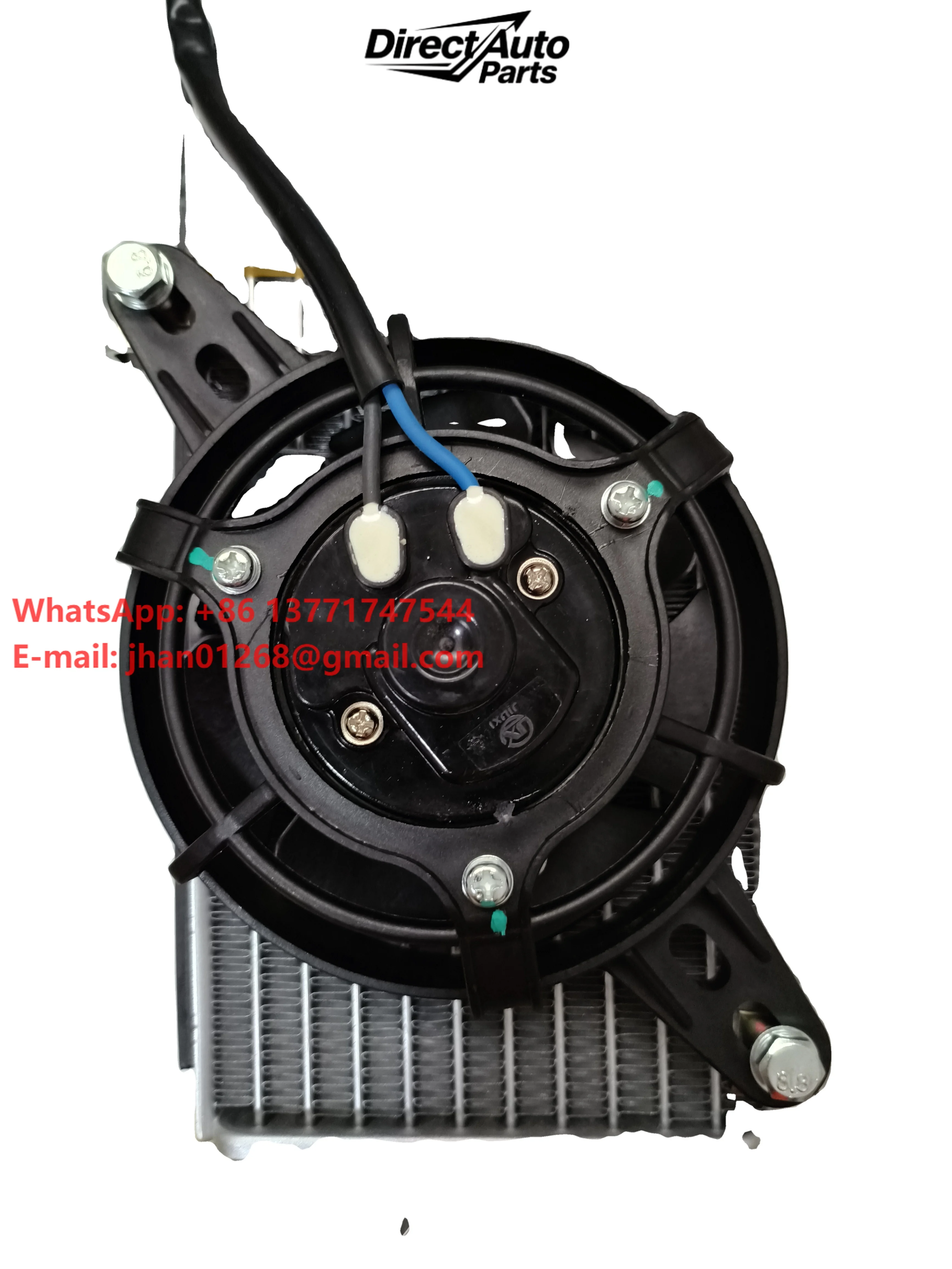 Фото Алюминиевые радиаторы системы охлаждения двигателя мотоцикла KOSHINE 125CC 150CC с вентилятором №1
