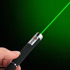 Зеленая лазерная ручка, мощная лазерная указка, черная сильная видимая лазерная указка, военная портативная лазерная указка