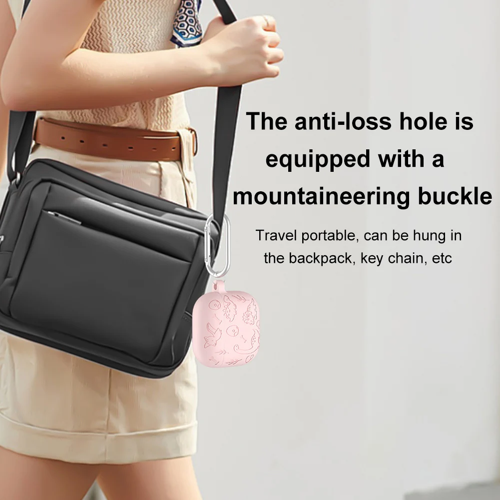 Силиконовый защитный чехол для Apple Airpods 4-го поколения