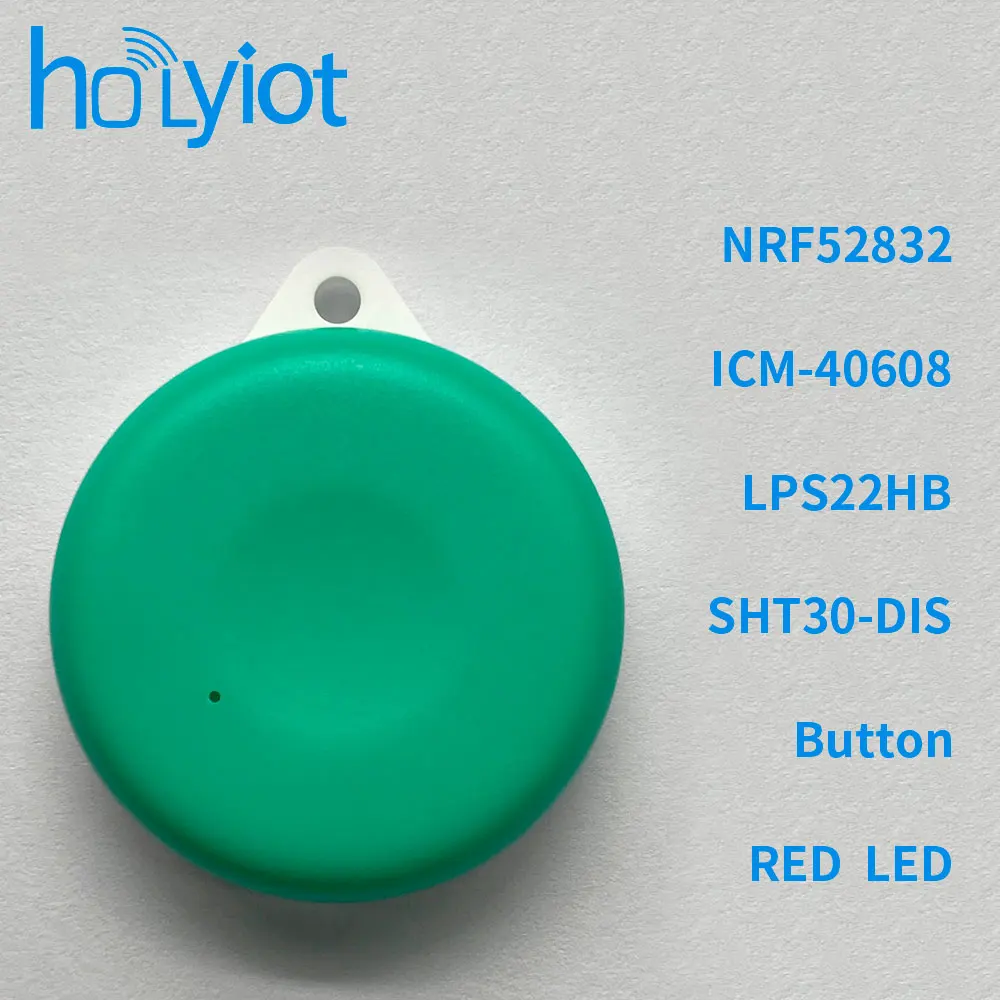 

Holyiot nRF52832 Bluetooth 5.0 Low Power Module ICM-40608 SHT30 Temperature Humidity and LPS22HB Barometer ble Motion Sensor