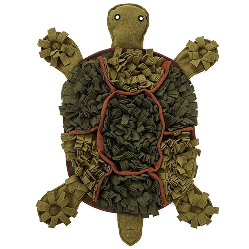

Hot Dog Snuffle Mat Tortoise Shape Pet Slow Feeding Pad Pet Sniffing Mat Dog Training Toys Pet Release Stress Toys For Dogs