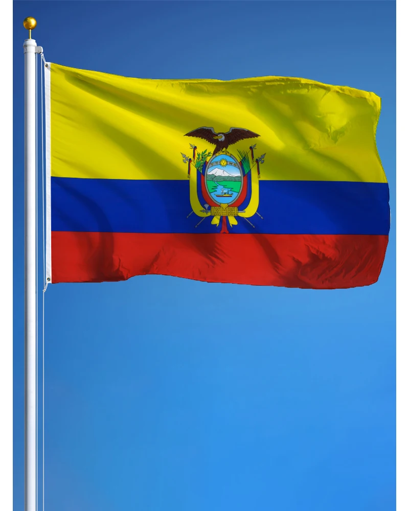 60x90 см 90x150 ЭБУ флаг Эквадора баннер гобелен