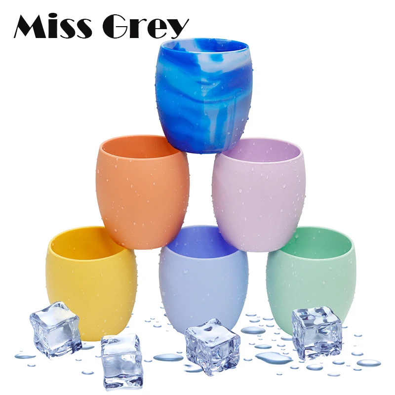 

2022 Silicone Ice Cup Fast Refrigeration Keep Cooling Water Bottle Summer Creative Whisky Coffee Kettle Kitchen Bar Accessories