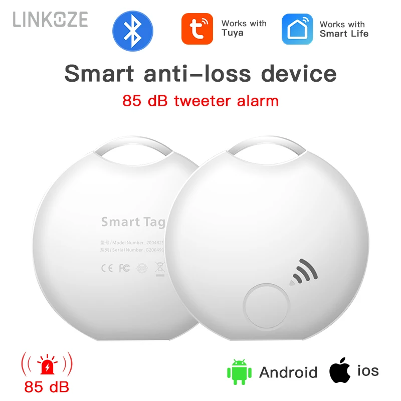 

Смарт-кошелек LINKOZE Tuya с сигнализацией против потери, с Bluetooth, GPS
