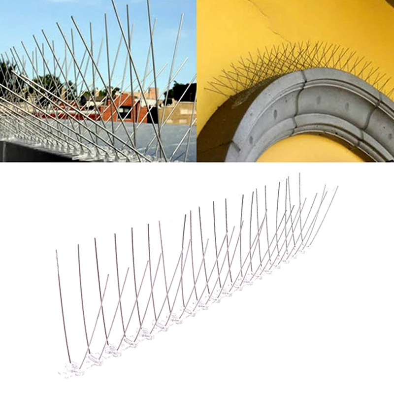 

1pcs Bird Prevention Sting Balcony Outdoor Bird Prevention Sting Fence Bird Proof Film Bird Proof Sting 50CM