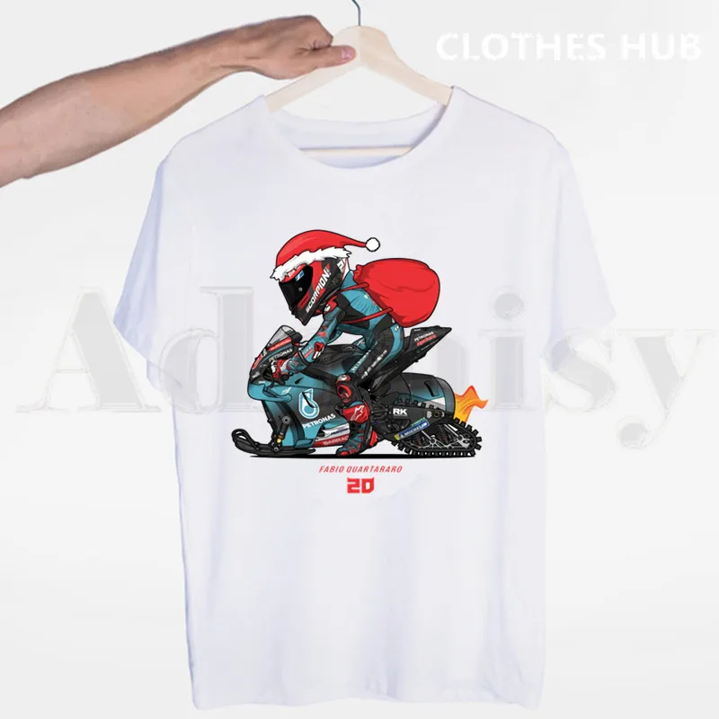 

FABIO QUARTARARO LOGO French Movistar Hip Hop Men T Shirt O-neck Casual Summer T-shirt Man Woman Tees Tops