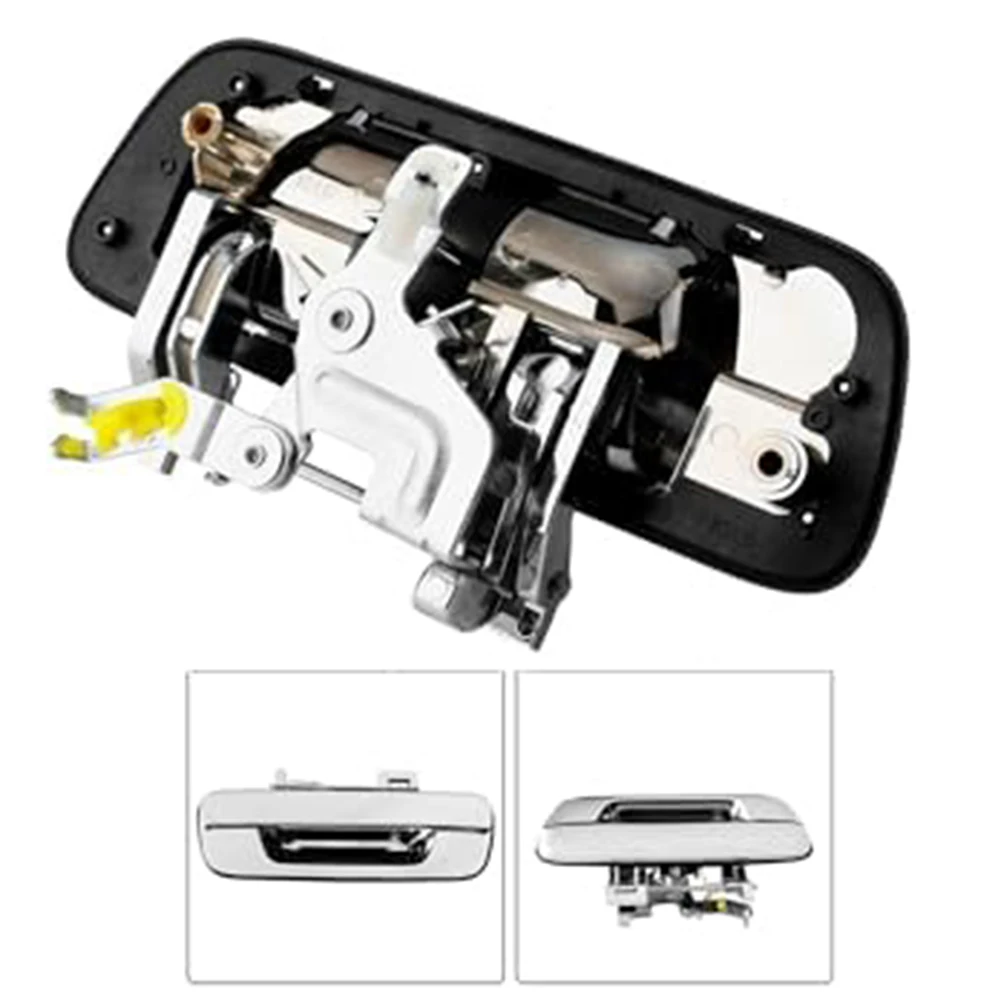 Хромированная ручка задней двери Ручка 8- 97293765 -2 для Isuzu D-Max Pickup 2.5TD/3.0TD 07/2003-07/2012