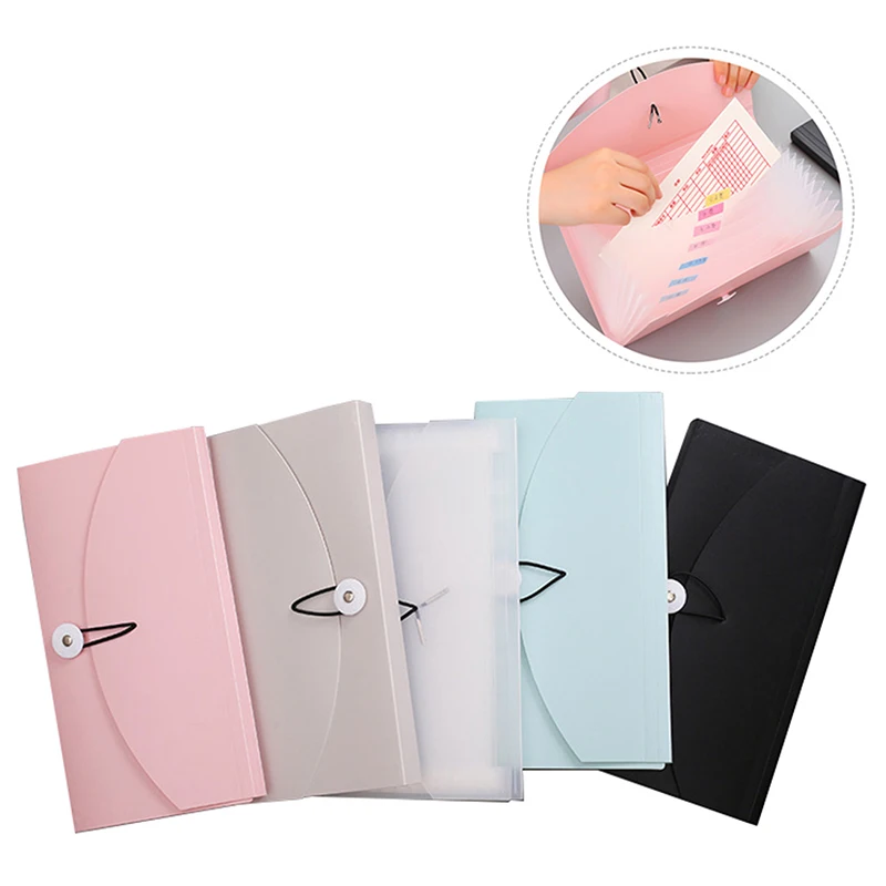 

Полипропиленовые пакеты B5, многофункциональная папка для хранения, 13 ячеек, расширяющиеся папки для файлов, органайзер для дорожных докуме...