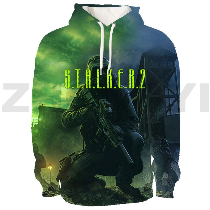 

Hot S.T.A.L.K.E.R. 2 Heart of 3D Hoodie Teenager Sports Streetwear Shooting Game Stalker 2 Fashion Women Oversized Sweatshirt