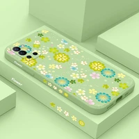 intoxicating flower phone case for oneplus 9r 9rt 9 8t 8 7 7t pro 5g liquid silicone cover
