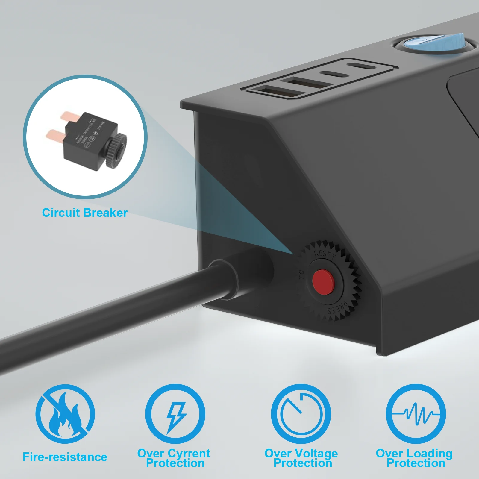 Австралийская штепсельная вилка с удлинителем 1 5 м удлинитель переменного тока 2