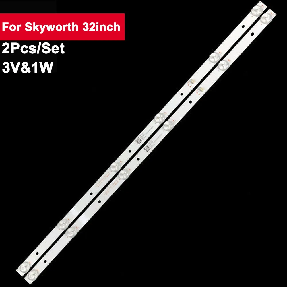 3V 560mm Backlight Led Tv Accessories for Skyworth 32inch JL.D32061330-296AS-M 2Pcs/Set Led Strip Bar 32V4 32C4 PTV-32V4A 32W4