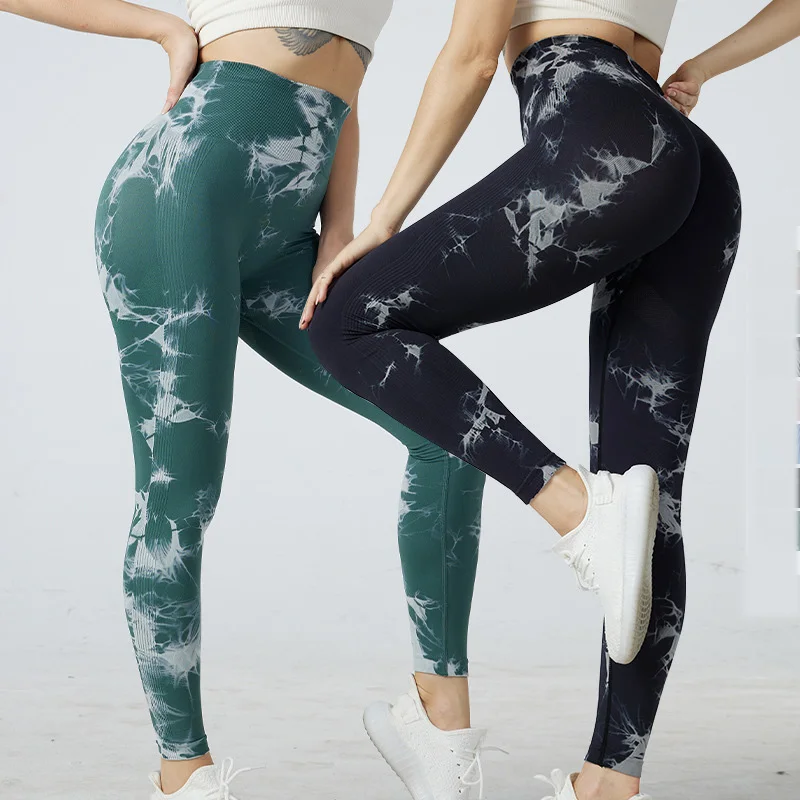 

Женские штаны для йоги с завязкой, женские повседневные Колготки с высокой талией, спортивные Леггинсы для тренировок, женские эластичные бесшовные спортивные штаны для фитнеса и спортзала