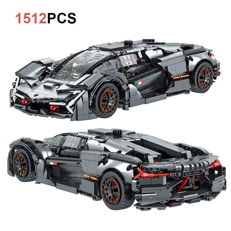 

City Technical Lamborghinis Concept Racing Car Building Blocks Model Super Sports Vehicle Assemble Moc Bricks Toy For Boys Gifts