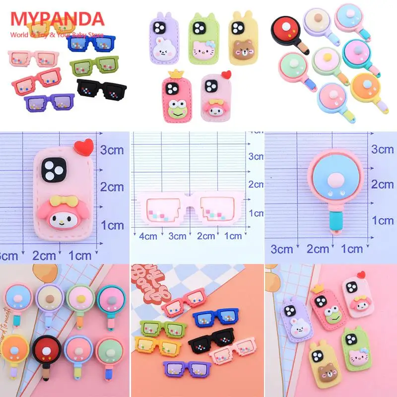 

10 шт., 1:12 Миниатюрная модель для кукольного домика, цветовые очки, ювелирные изделия, маленькая модель сотового телефона, аксессуары «сделай сам»