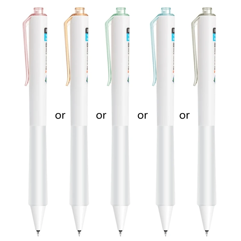 

Ручки с гелевыми чернилами QX2B, тонкие шариковые ручки 0,5 мм, гелевые ручки, канцелярские принадлежности для записей для дома, школы, офиса