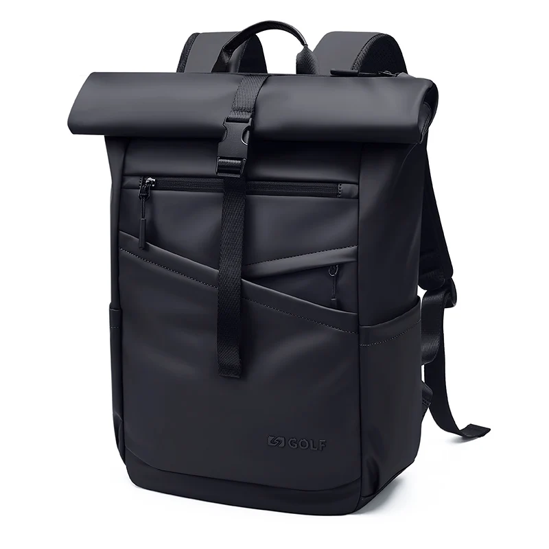 Мужской рюкзак из искусственной кожи с ремешком на плечо