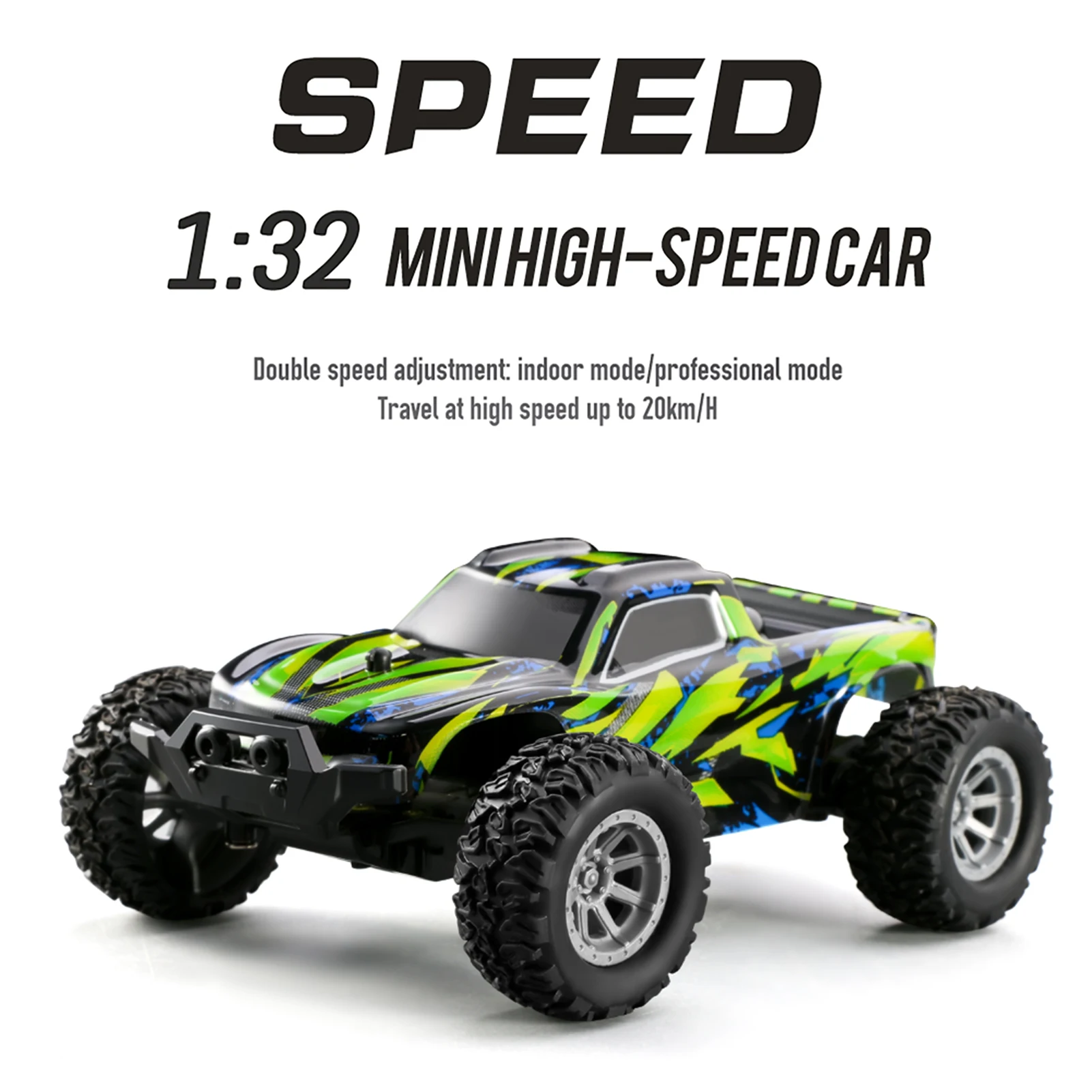 Мини-внедорожник на радиоуправлении S801 1/32 2WD 20 км/ч 2 4 ГГц |