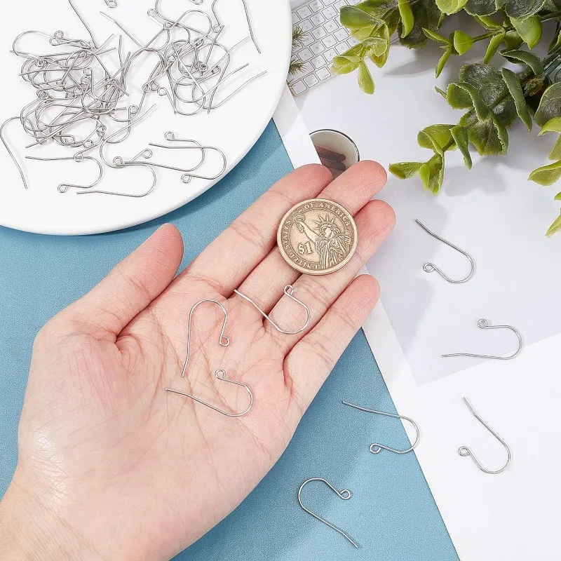 Серьги-Крючки из нержавеющей стали с катушкой 16x27x500 мм 2 0 8 шт.