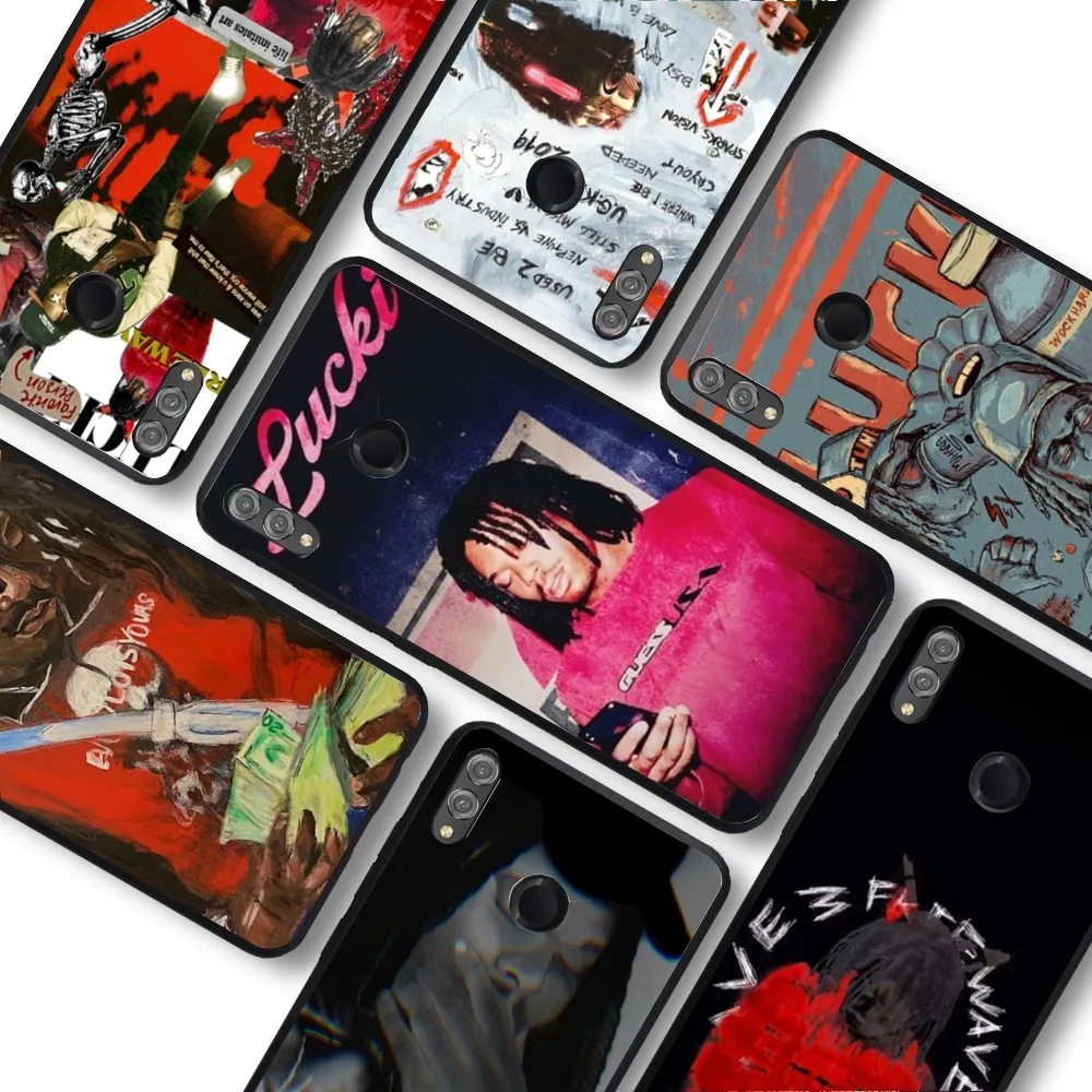 Чехол для телефона Lucki Rapper WAKE UP LUCKI Huawei Honor 10 Lite 9 20 7A 9X 30 50 60 70 Pro Plus мягкий